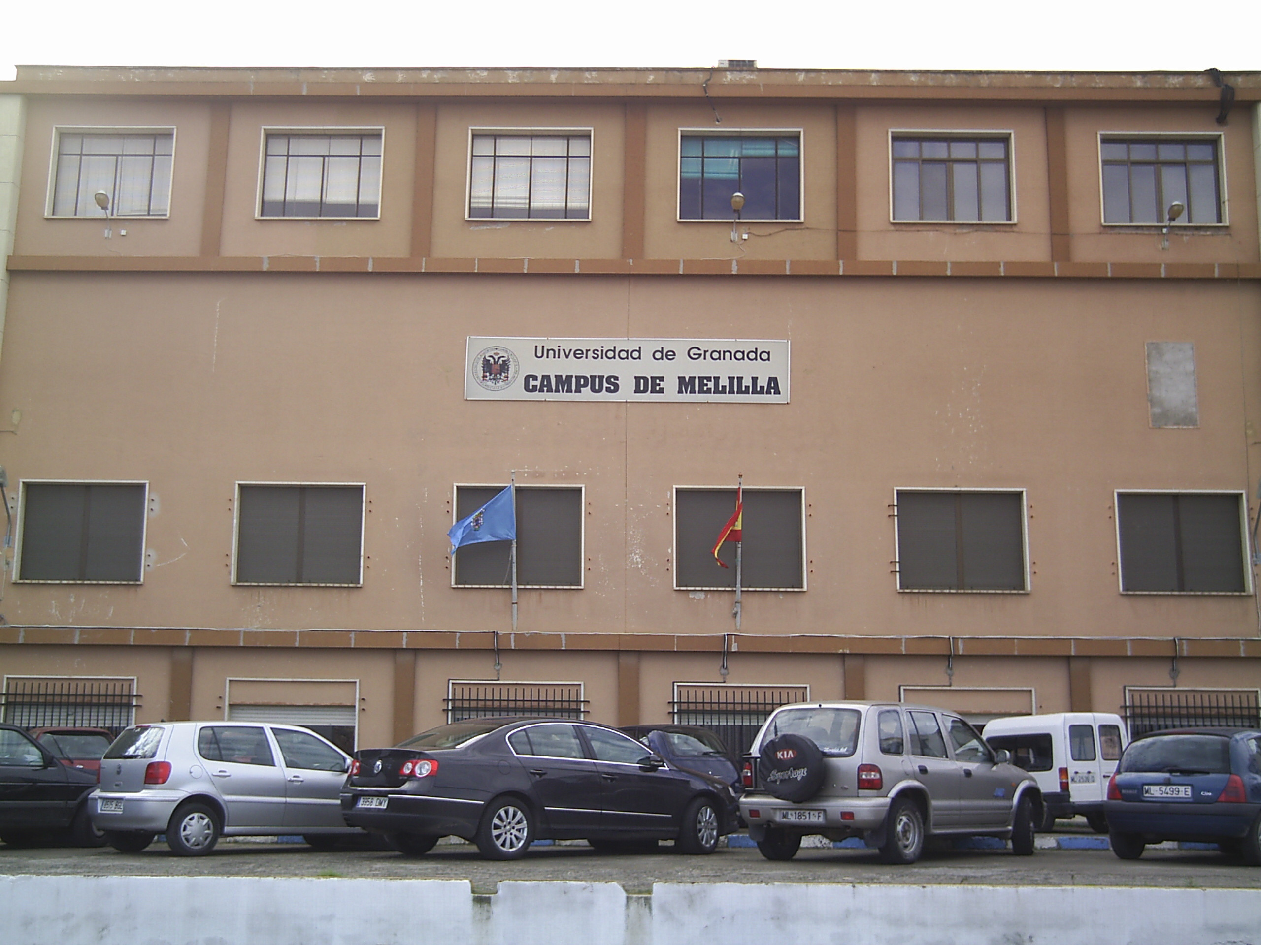 Fachada Universidad de Granada Campus de Melilla
