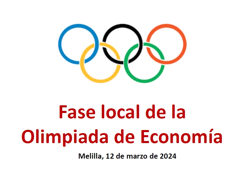 Cartel Fase local de la Olimpiada de Economía