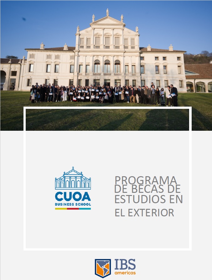 Foto de la portada de la convocatoria programa de becas de estudios en el exterior alumnos edificio 