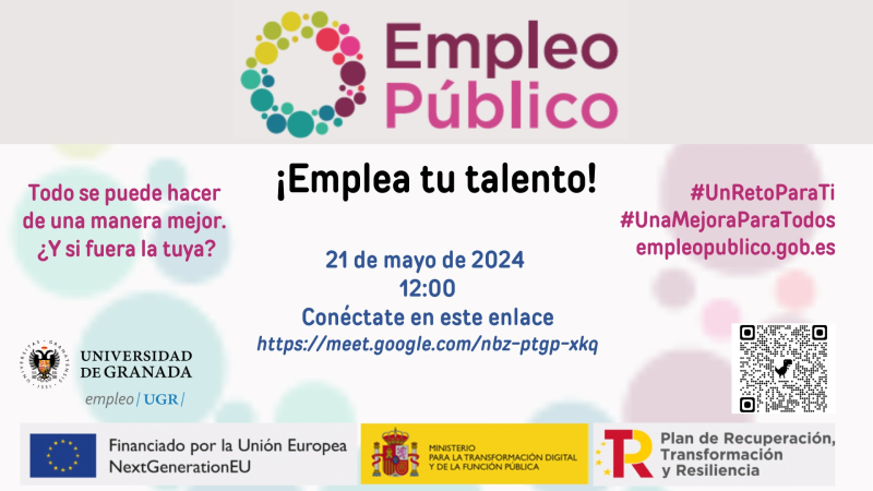 Captación de talento en la Administración General del Estado Cartel con información de las jornadas