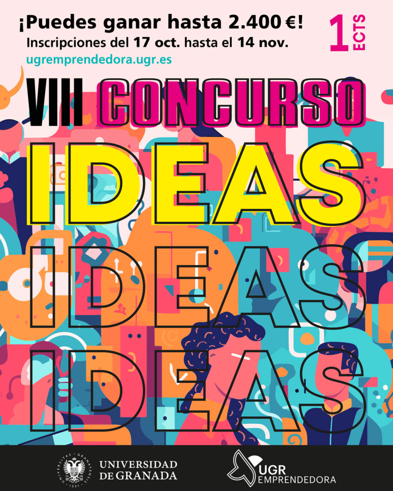 VIII Concurso de Ideas: Participa en tu Facultad y gana premios Cartel VIII Concurso de Ideas