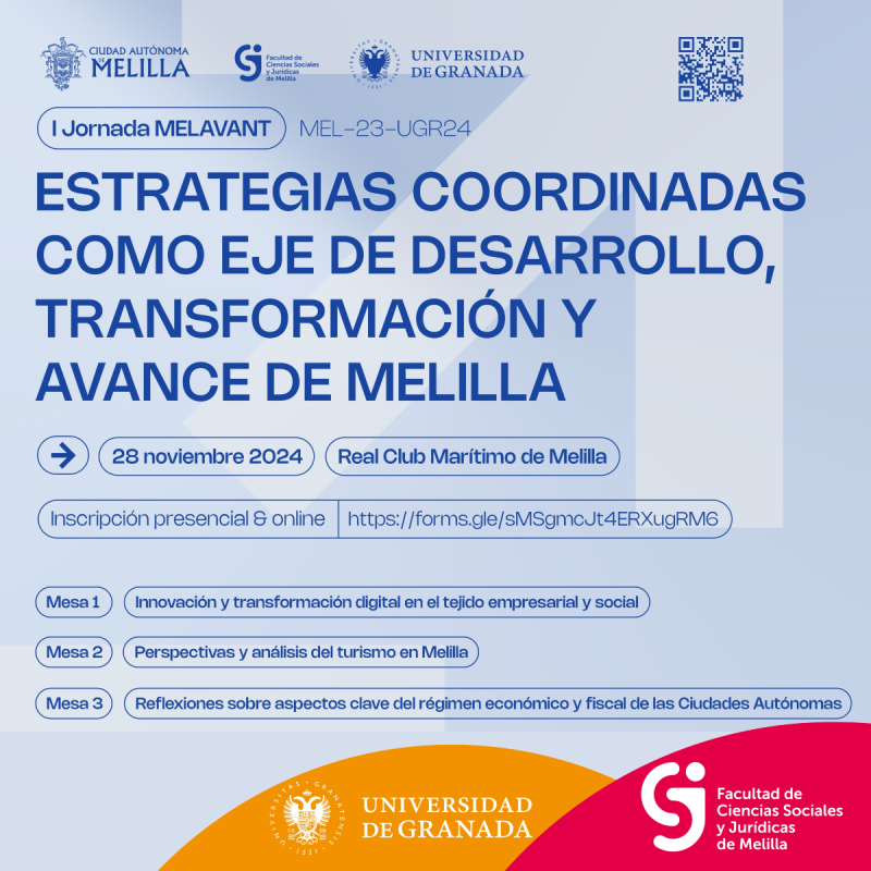 Jornada MELAVANT 2024 Cartel con la información de la Jornada